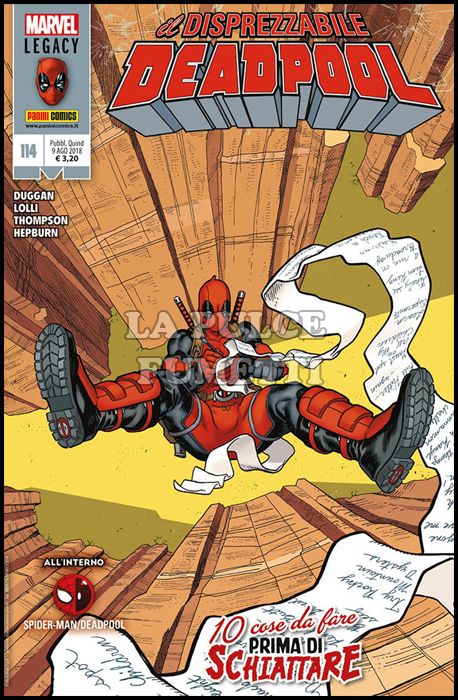 DEADPOOL #   114 - MARVEL LEGACY